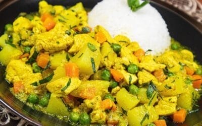 Cau Cau de Pollo, receta peruana tradicional